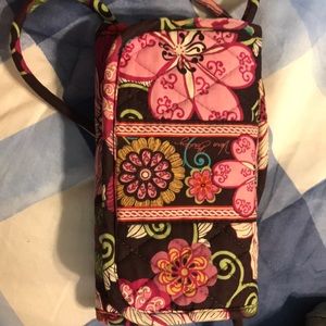 Vera Bradley trifold off the shoulder wallet